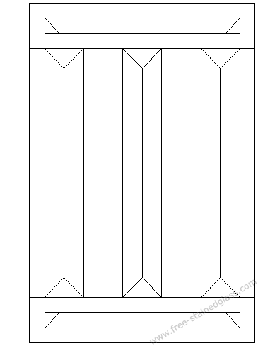 decorative stained glass pattern