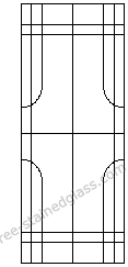 stained glass painting patterns