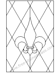 lizard stained glass patterns