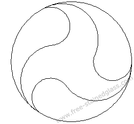 stained glass fireplace screens patterns