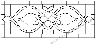 stained glass designer pattern 